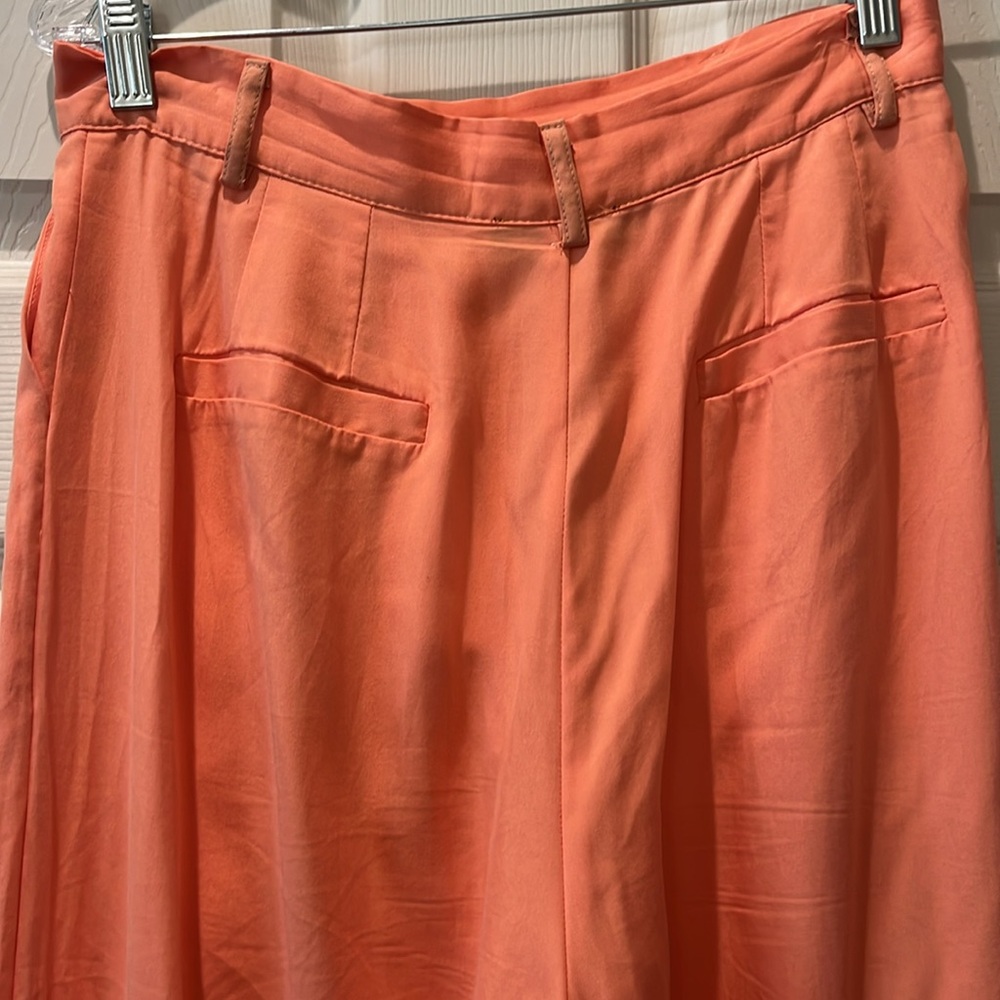 Jluxlabel Tangerine Wide-Leg Linen Feel Pants - Picture 6 of 8